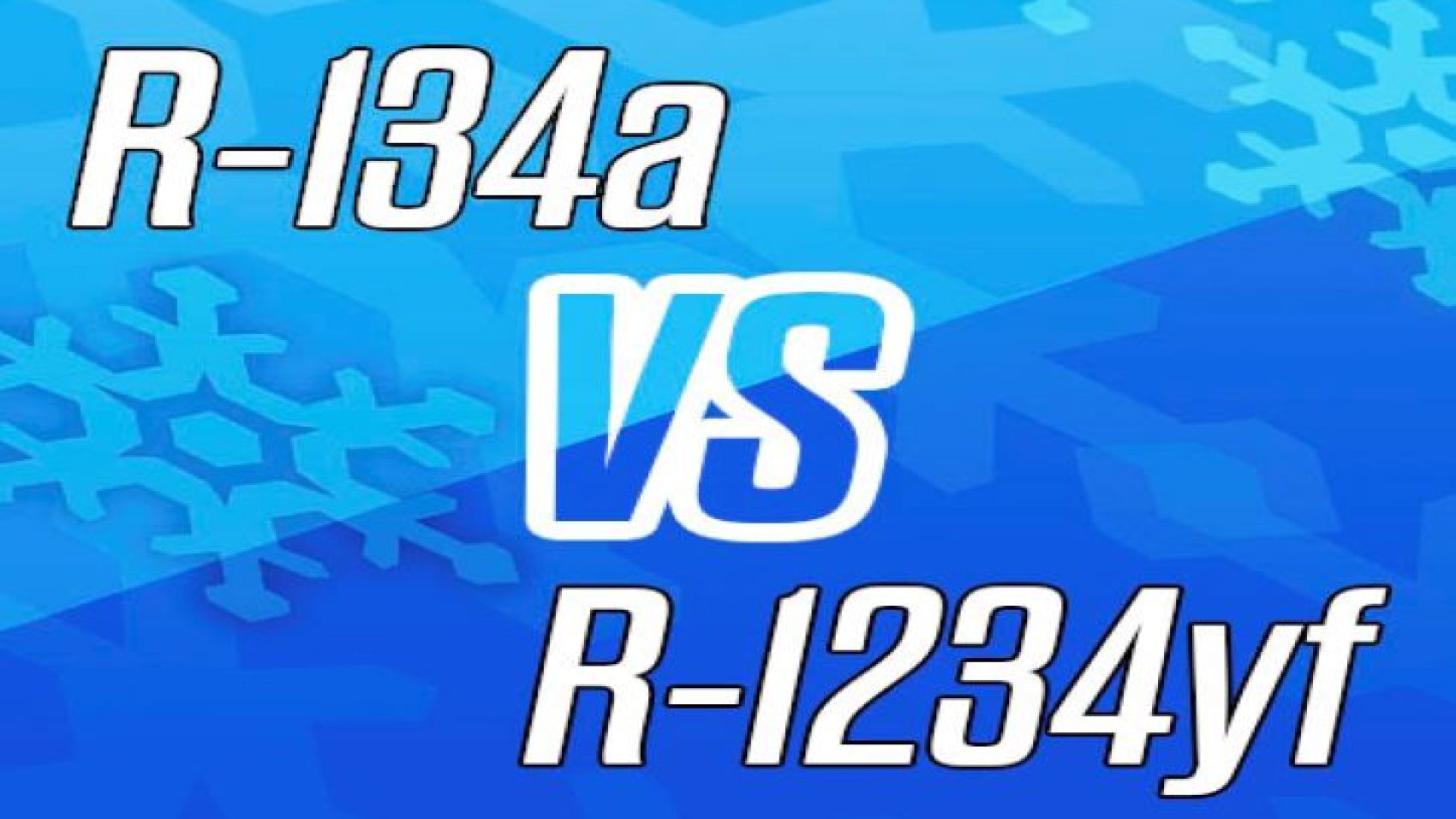 Diferente R134a si R1234yf